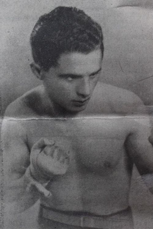 Il pugile di Teramo Luigi Mazza 1938