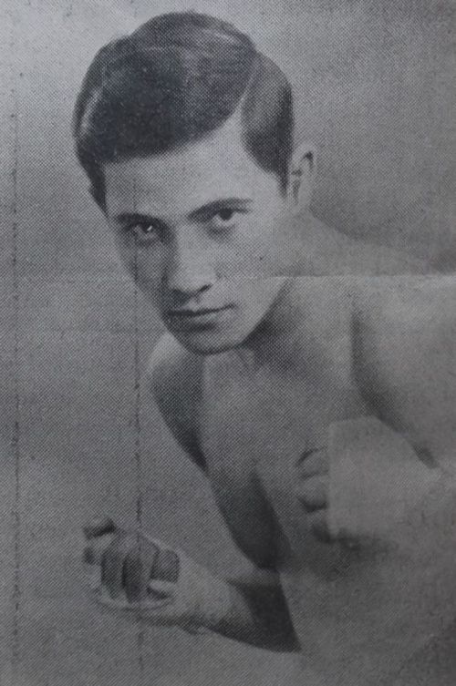 Il pugile di Teramo Mario Giannobili 1938